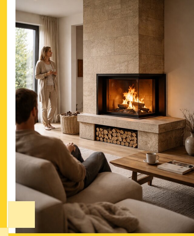 Угловые камины из кирпича установка в Красноуфимске от 152355 р. ЭриданКрф