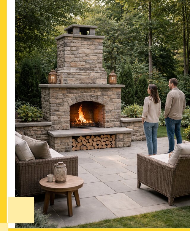 Уличные камины из кирпича в Красноуфимске от 152355 р. | ЭриданКрф