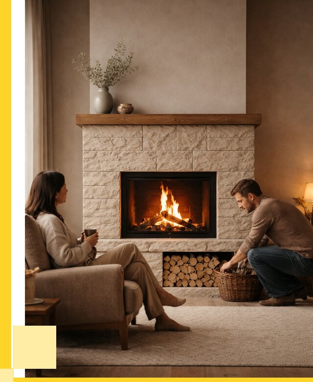 Камины для дома в Красноуфимске под ключ от 152355 р. | ЭриданКрф