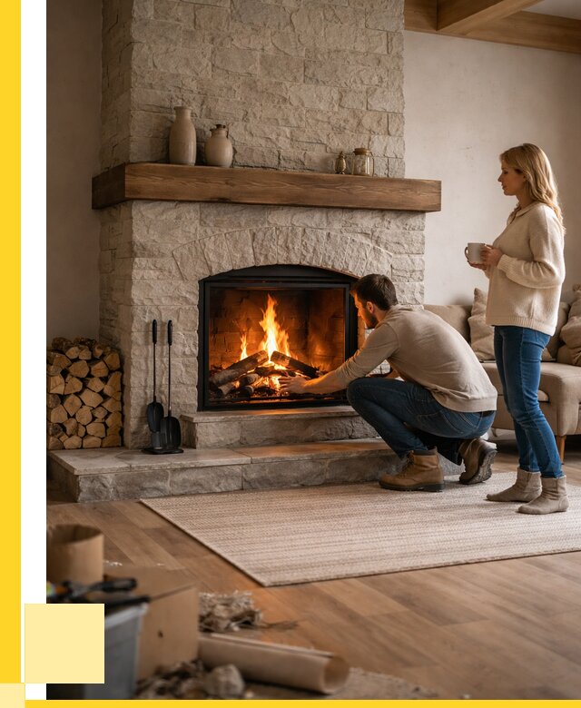 Камины для загородного дома в Красноуфимске от 355495 р., ЭриданКрф