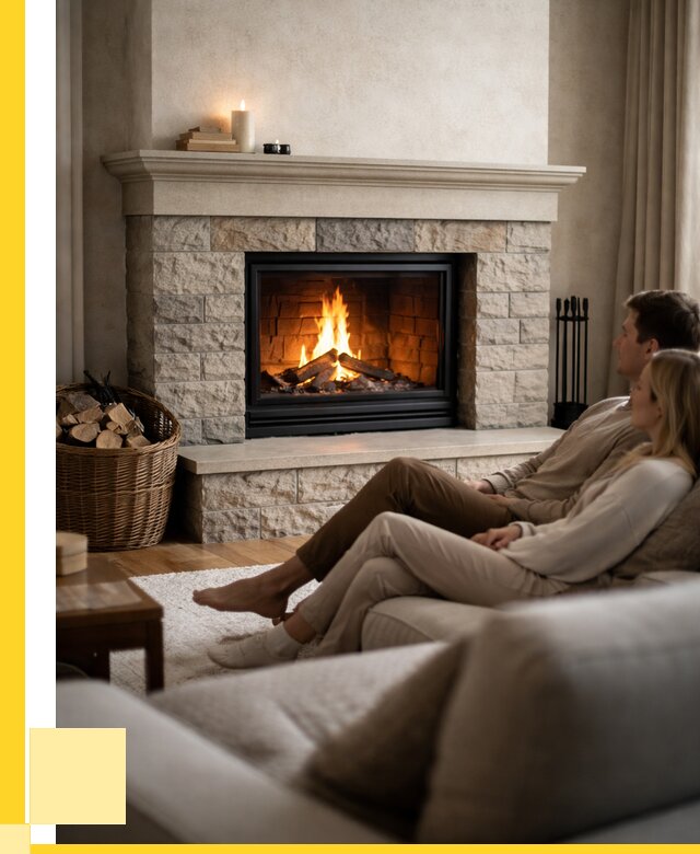 Камины в частном доме под ключ в Красноуфимске от 203140 р. | ЭриданКрф