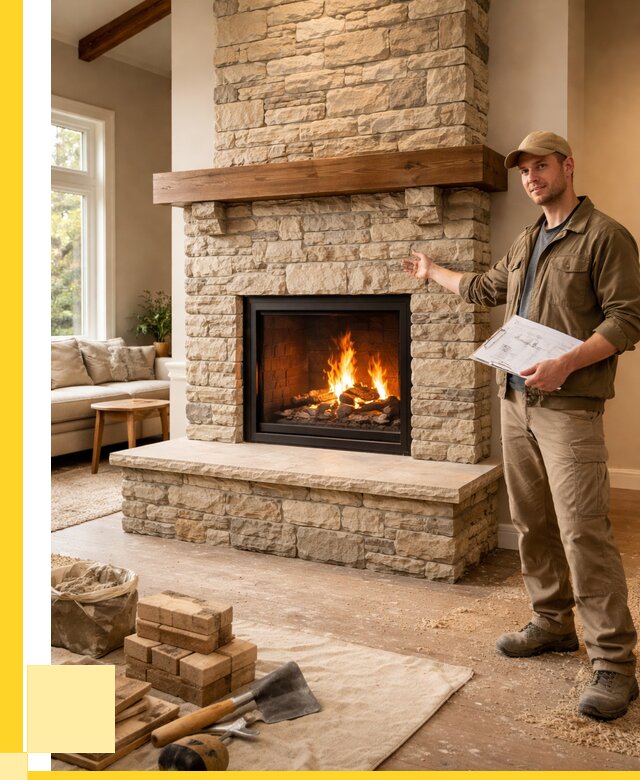 Камины под ключ в Красноуфимске от 182826 р. | ЭриданКрф — установка