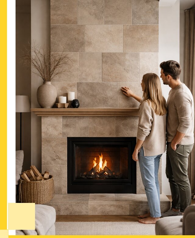 Облицовка каминов керамогранитом в Красноуфимске от 4571 р. | ЭриданКрф