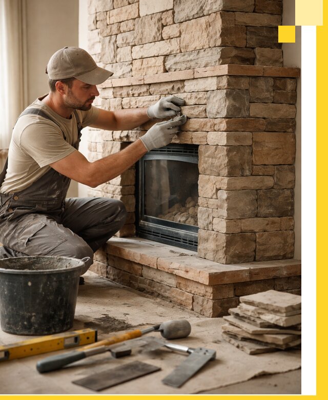 Проектирование и установка печей-каминов под ключ в Красноуфимске