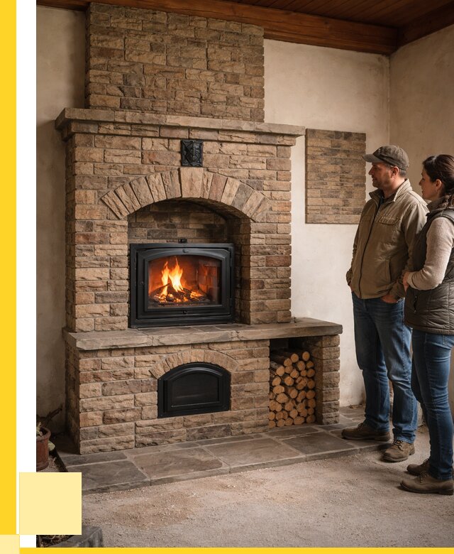 Кирпичная печь под ключ в Красноуфимске от 152355 р. | ЭриданКрф