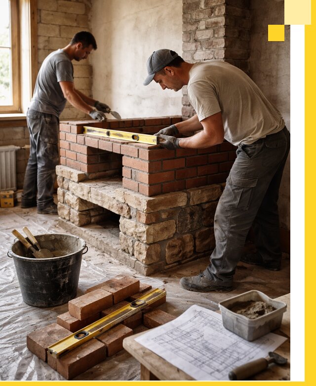 Изготовление и установка печей под ключ в Красноуфимске с гарантией