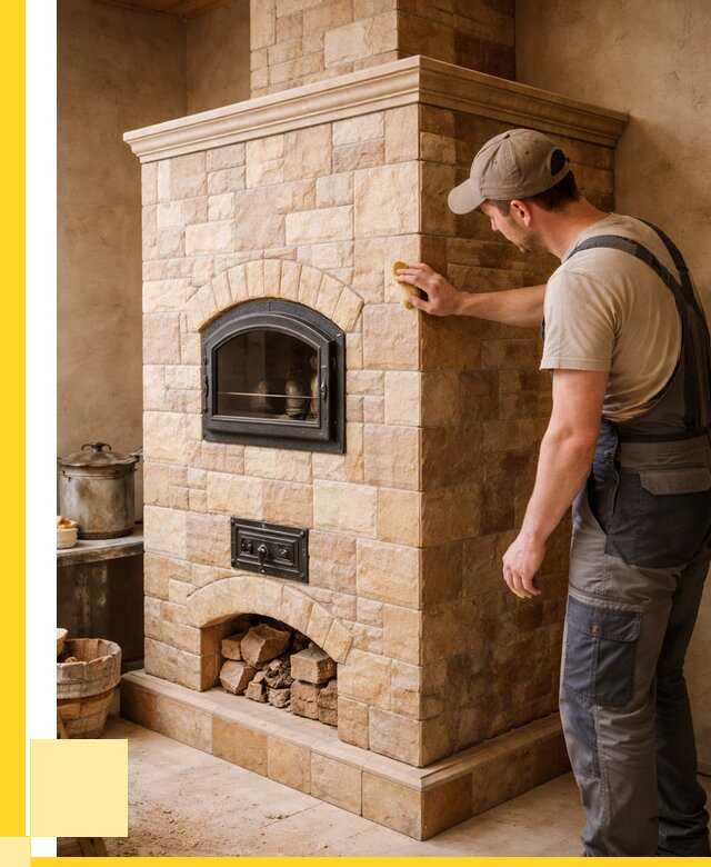 Облицовка печей в Красноуфимске от 4571 р. под ключ | ЭриданКрф