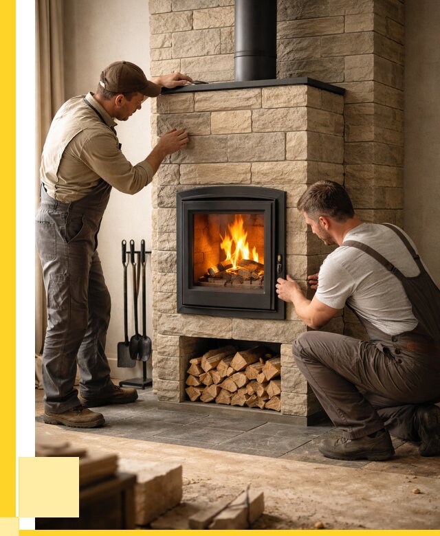 Дровяные кирпичные печи в Красноуфимске от 45707 р. | ЭриданКрф