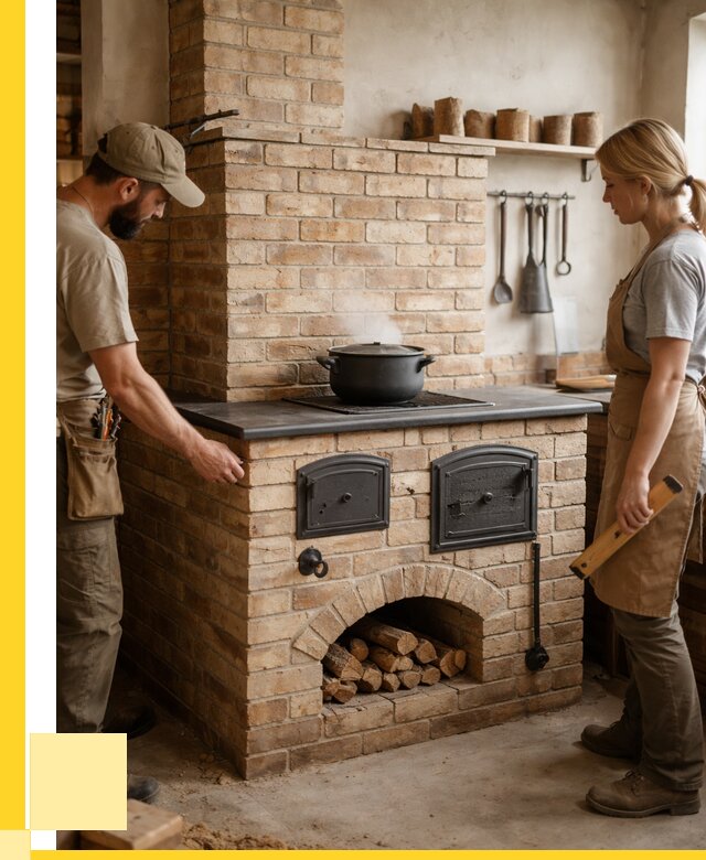 Варочно отопительные печи в Красноуфимске от 91413 р. | ЭриданКрф