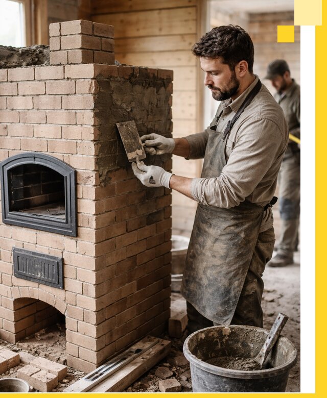 Изготовление и установка печей-шведок под ключ в Красноуфимске