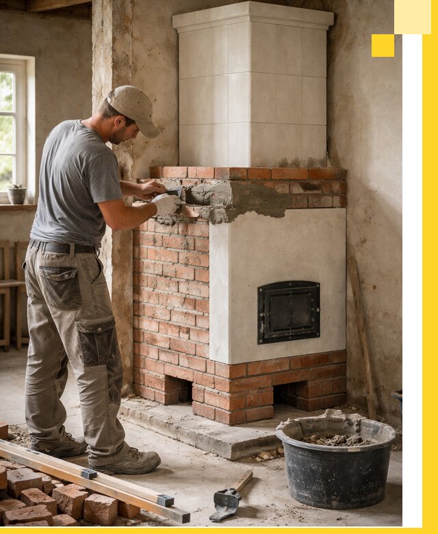 Изготовление и установка печей-голландок под ключ в Красноуфимске