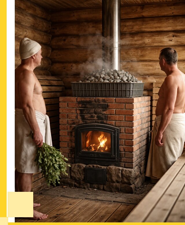 Печи для парной в Красноуфимске под ключ от 66021 р. - ЭриданКрф