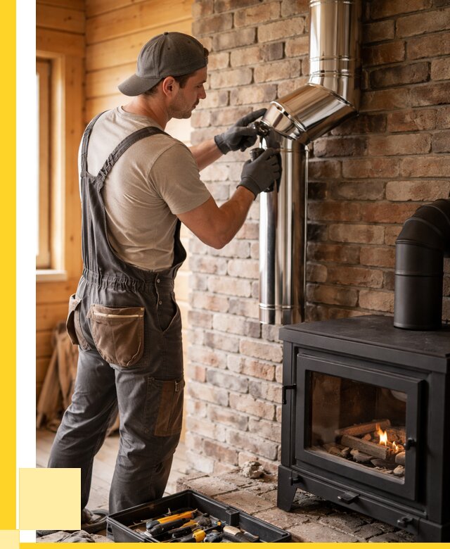 Монтаж дымоходов для печей в Красноуфимске от 7618 р. | ЭриданКрф