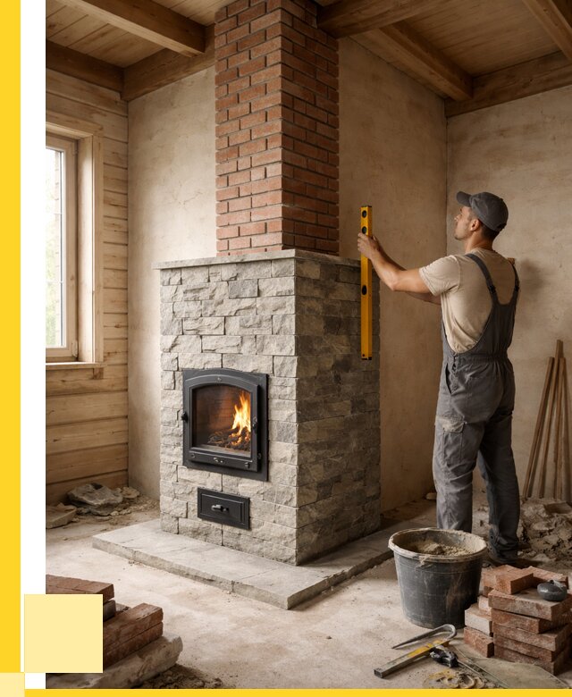 Печи и дымоходы под ключ в Красноуфимске от 45707 р., ЭриданКрф