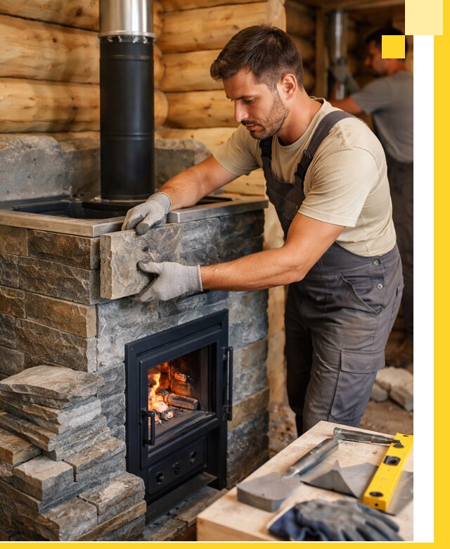 Печи для бани под ключ в Красноуфимске: изготовление и монтаж