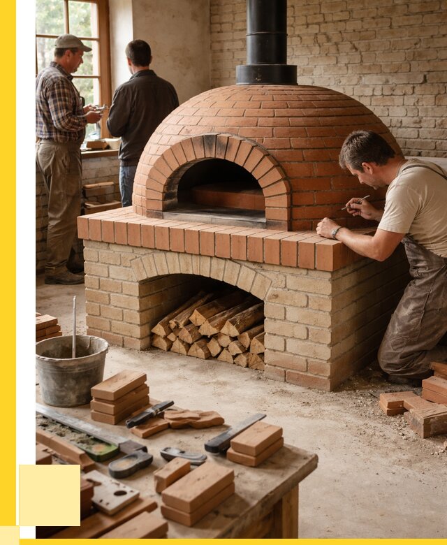 Помпейская печь дровяная для пиццы в Красноуфимске | ЭриданКрф от 203140 р.