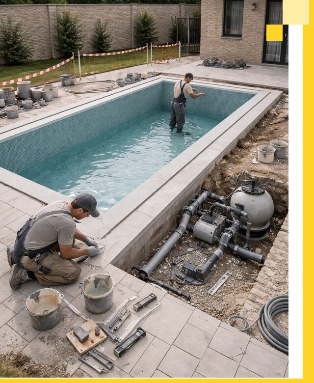 Строительство бассейнов под ключ в Красноуфимске: проекты и монтаж