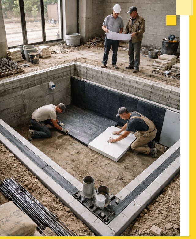 Проекты частных и общественных бассейнов под ключ в Красноуфимске