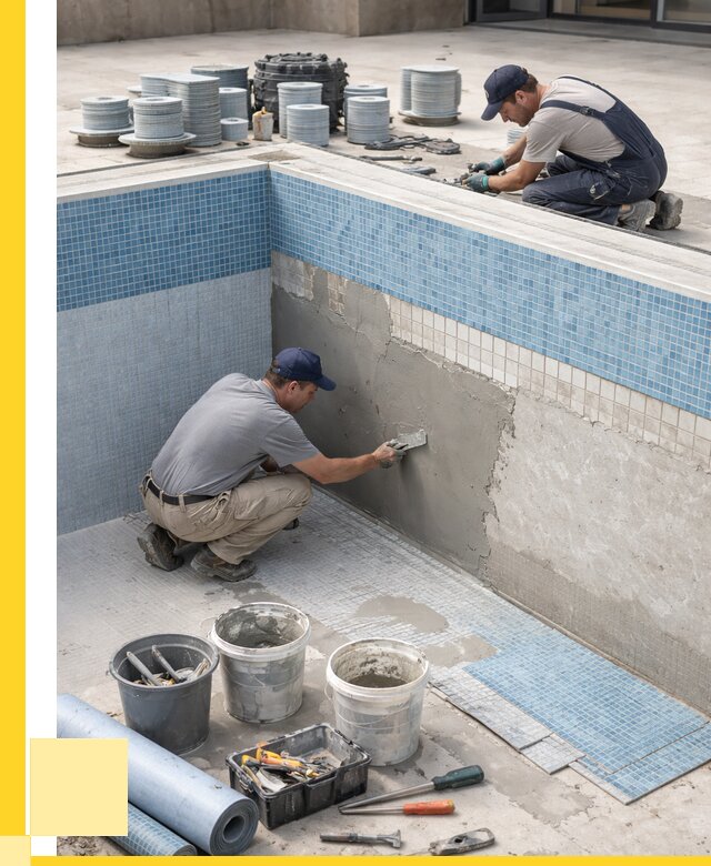 Ремонт и обслуживание бассейнов в Красноуфимске от 25393 р. | ЭриданКрф