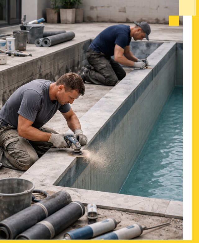 Профессиональный ремонт бассейнов под ключ в Красноуфимске