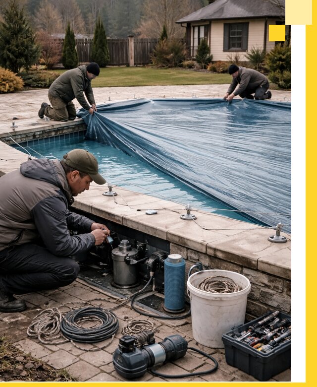 Консервация бассейнов в Красноуфимске: подготовка к длительному хранению