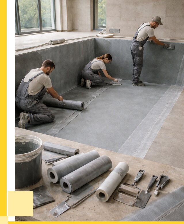 Гидроизоляция бассейнов в Красноуфимске от 2031 р., ЭриданКрф