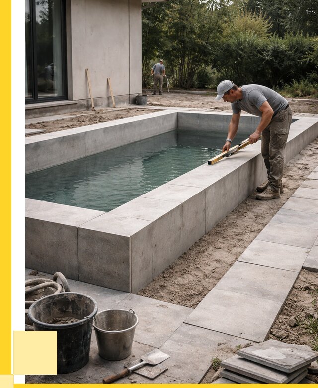 Строительство бетонного бассейна в Красноуфимске от 1218840 р. | ЭриданКрф