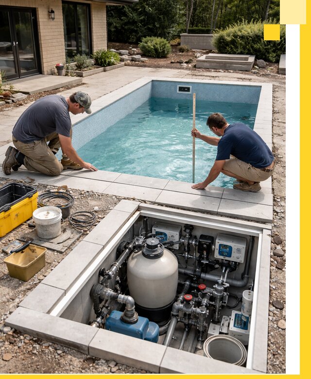 Строительство качественных домашних бассейнов под ключ в Красноуфимске