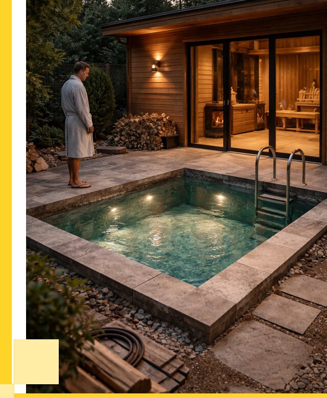 Бани с бассейном под ключ в Красноуфимске от 96492 р. | ЭриданКрф