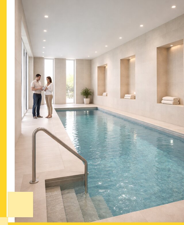 Бассейны в помещении под ключ в Красноуфимске от 1523550 р. | ЭриданКрф