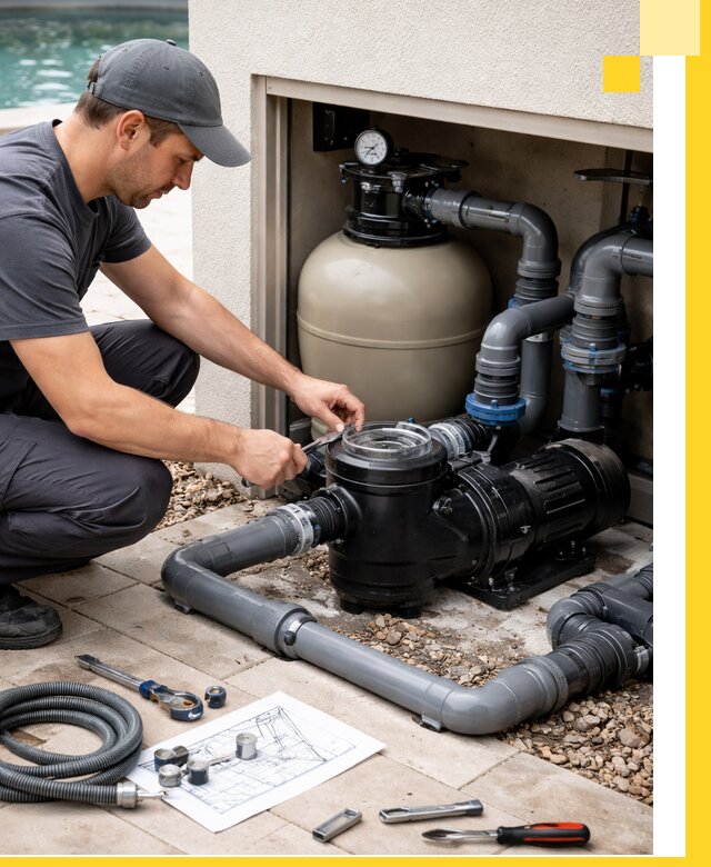 Поставка, монтаж и сервис насосов для бассейнов в Красноуфимске