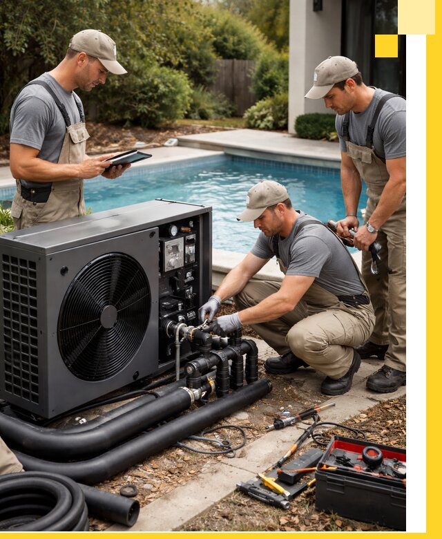 Проектирование и установка тепловых насосов для бассейнов в Красноуфимске