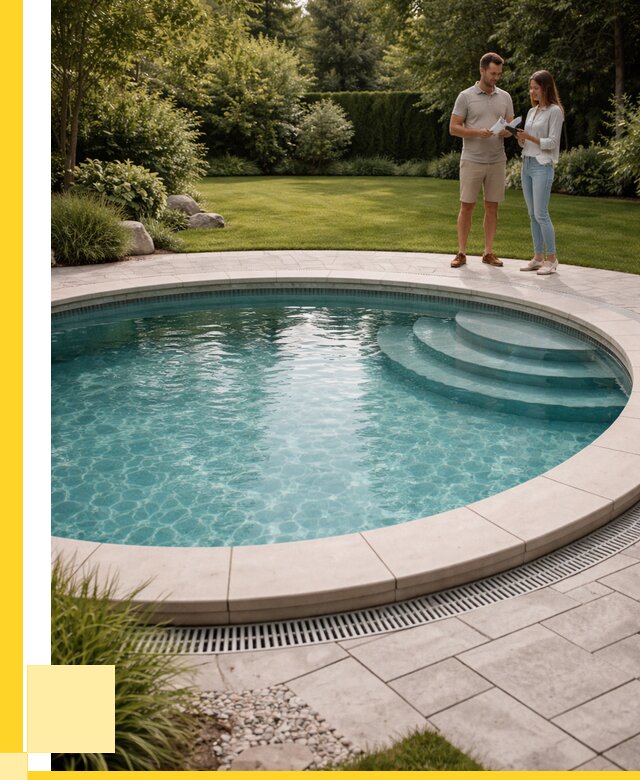 Круглые каркасные бассейны купить в Красноуфимске от 253925 р. | ЭриданКрф