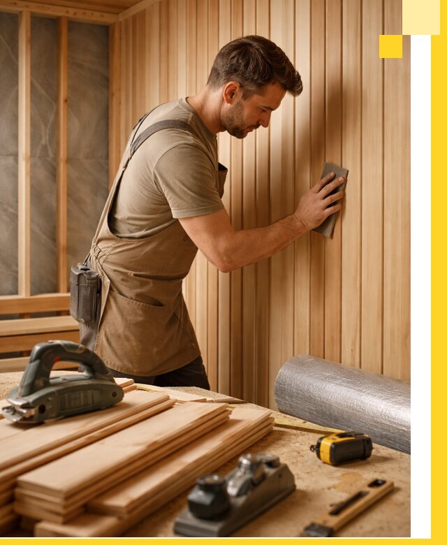 Профессиональная отделка саун и парных под ключ в Красноуфимске