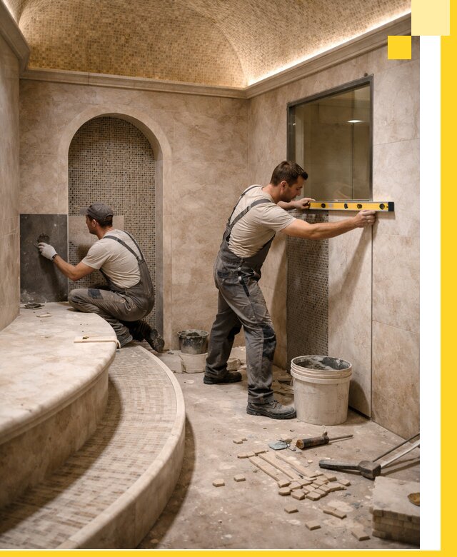 Проектирование и строительство саун с хамамом под ключ в Красноуфимске