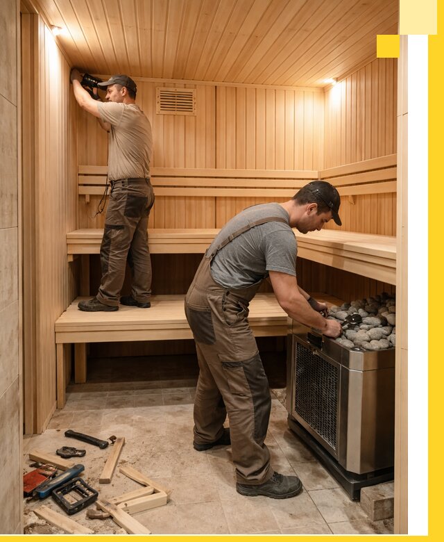 Купить сауну под ключ в Красноуфимске с монтажом и гарантией