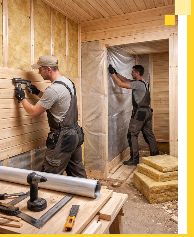 Бани под ключ в Красноуфимске с проектом и полным монтажом