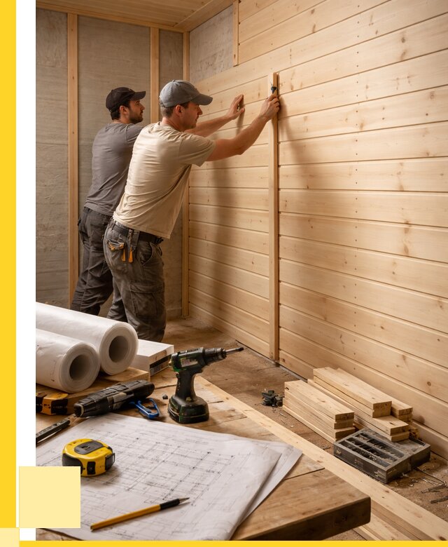 Обшивка бани вагонкой в Красноуфимске от 1219 р., ЭриданКрф