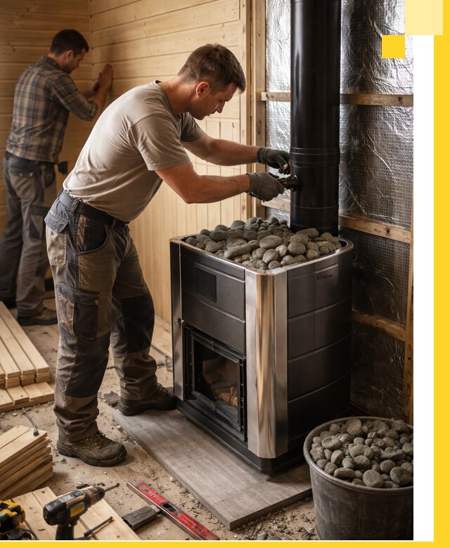 Проектирование и строительство парилок для бани в Красноуфимске под ключ