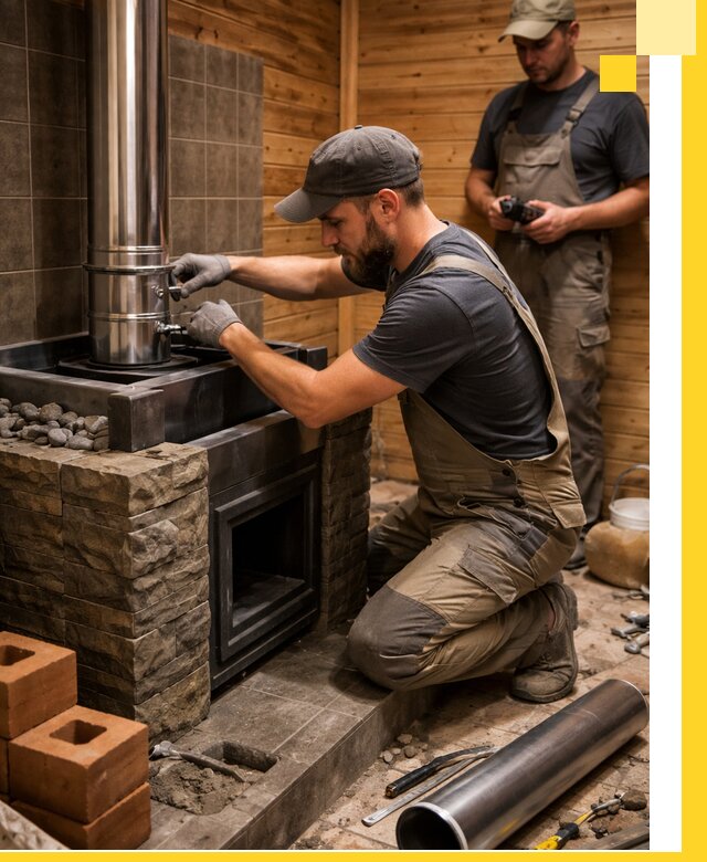 Изготовление и установка банных печей под ключ в Красноуфимске