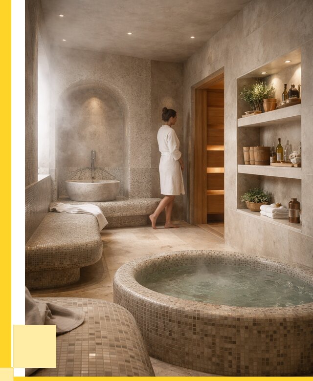 Строительство бани с хамамом в Красноуфимске от 761775 р. | ЭриданКрф