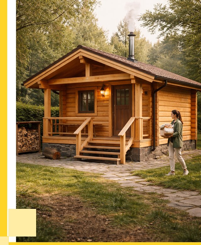 Купить баню под ключ в Красноуфимске от 660205 р. | ЭриданКрф