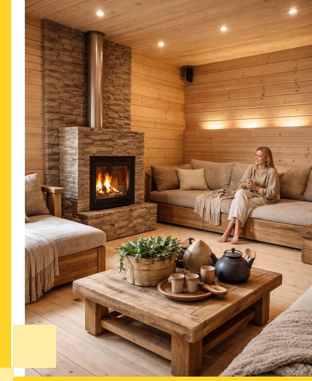 Проект бани с комнатой отдыха в Красноуфимске от 35550 р. | ЭриданКрф