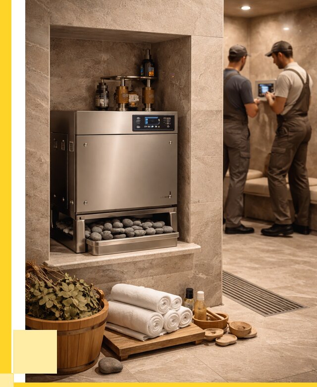 Парогенераторы для хамама в Красноуфимске от 76178 р. | ЭриданКрф