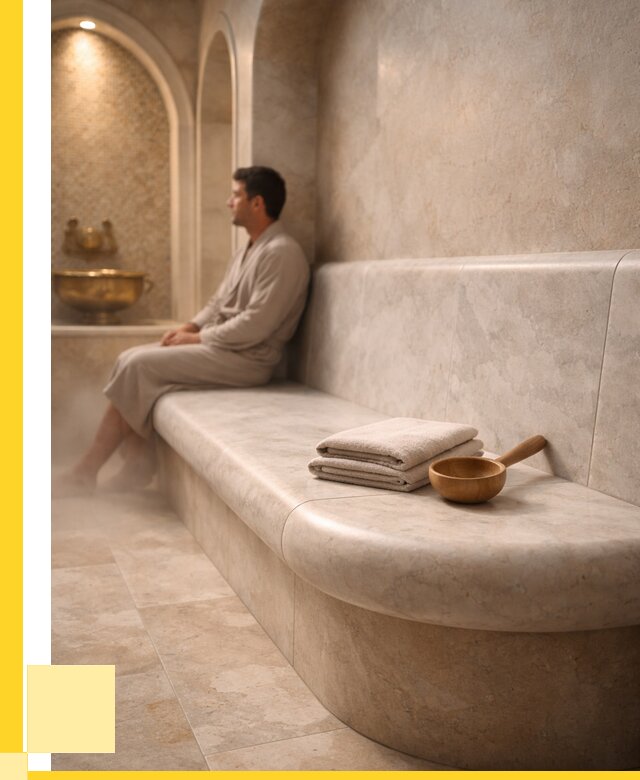 Сиденья для хамама в Красноуфимске под ключ от 12188 р. | ЭриданКрф