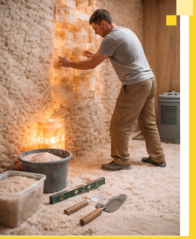 Проектирование и монтаж соляных комнат в Красноуфимске под ключ